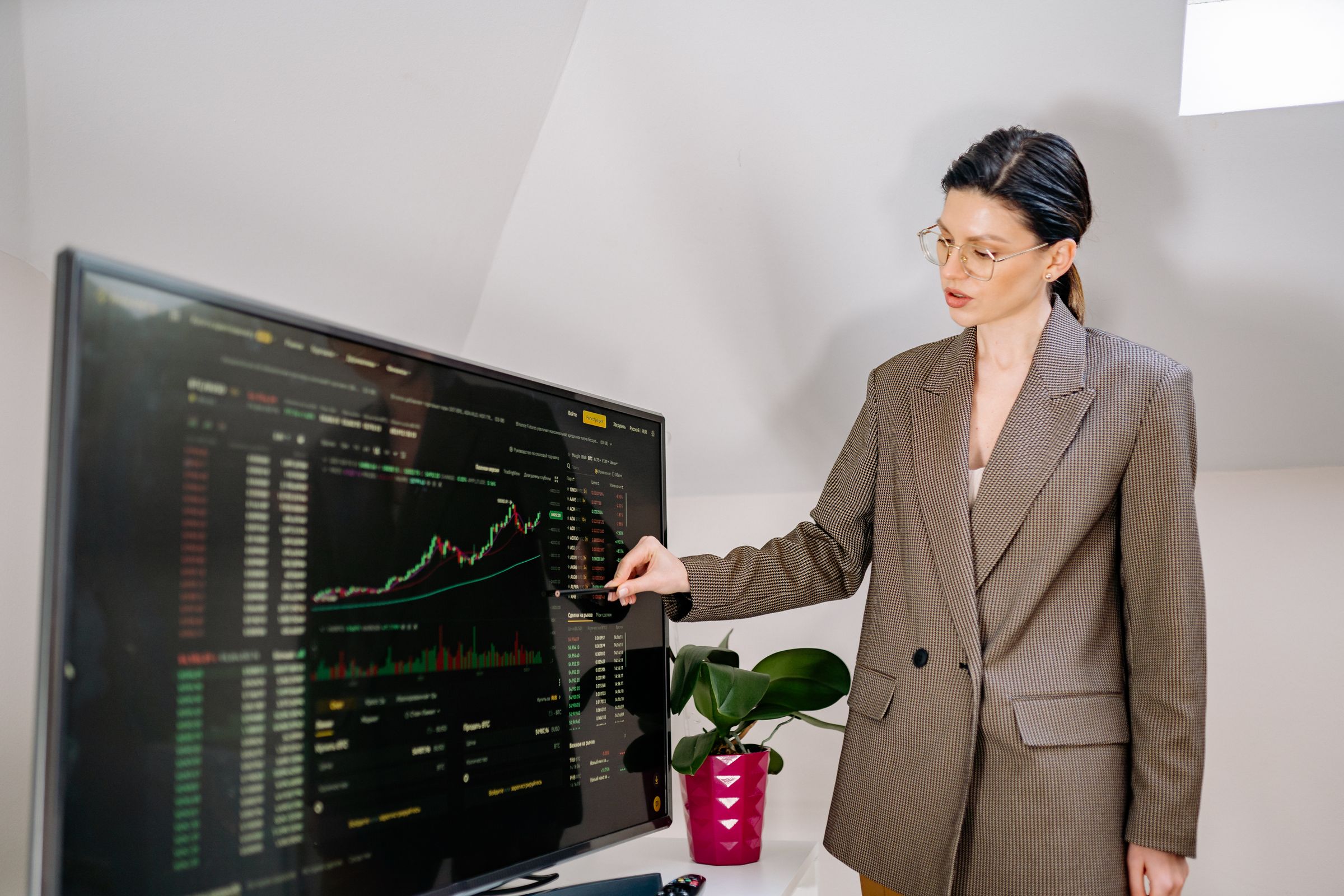 Professional completing account setup